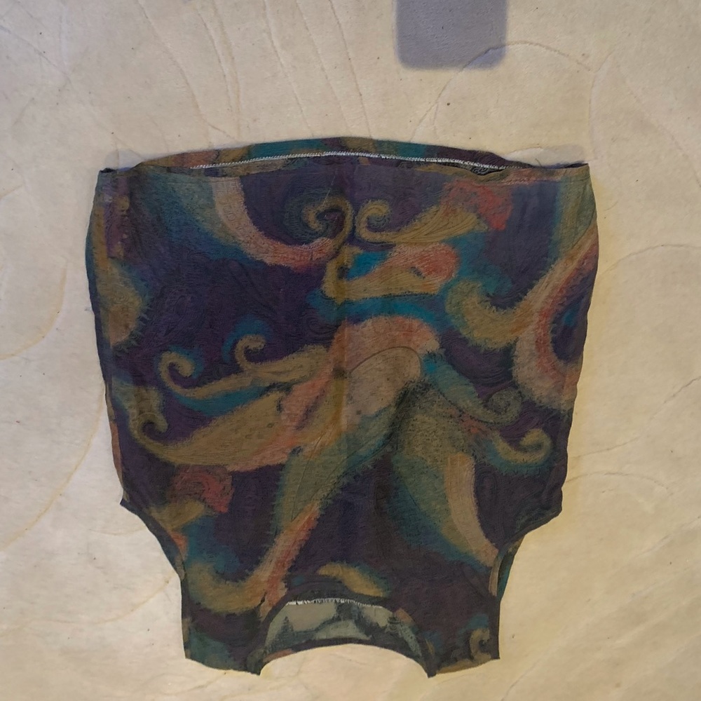 Real silk top